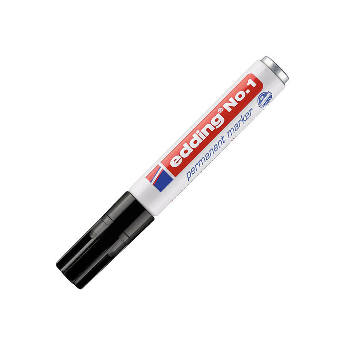 Marker permanent Edding Nº 1 Negru (10 Unități) - Birou și papetărie, Pixuri, creioane și articole de scris