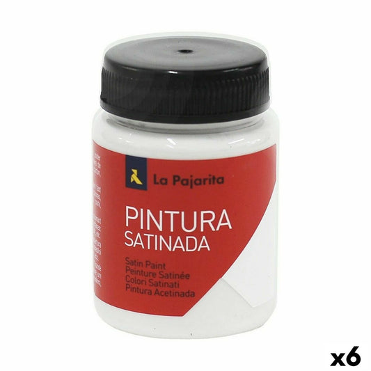 Tempera La Pajarita L-21 6 Piese Alb Şcoală Finisaj satinat - Birou și papetărie, Arte și Meserii
