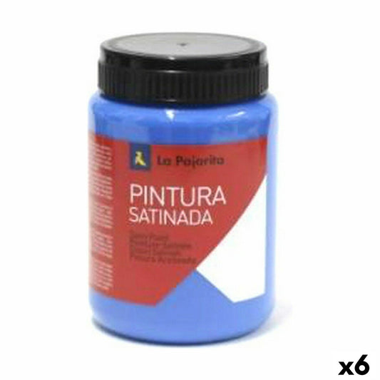 Tempera La Pajarita Intense L-12 6 Piese Albastru Finisaj satinat - Birou și papetărie, Arte și Meserii