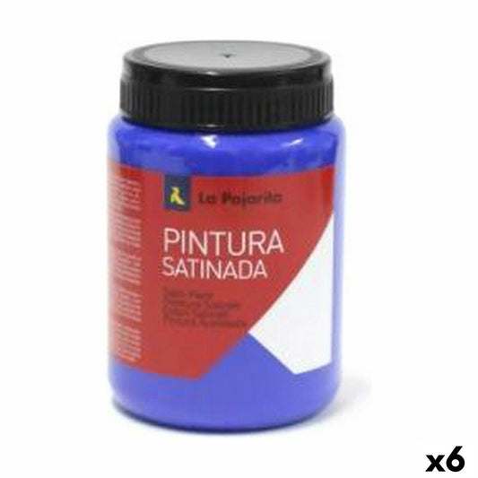 Tempera La Pajarita L-11 6 Piese Azul Océano Finisaj satinat Şcoală - Birou și papetărie, Arte și Meserii