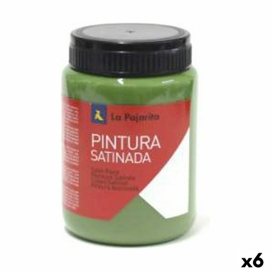 Tempera La Pajarita Mount L-16 6 Piese Finisaj satinat Şcoală Verde - Birou și papetărie, Arte și Meserii