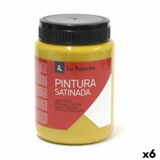 Tempera La Pajarita L-03 Oxide 6 Piese Finisaj satinat Şcoală Galben - Birou și papetărie, Arte și Meserii