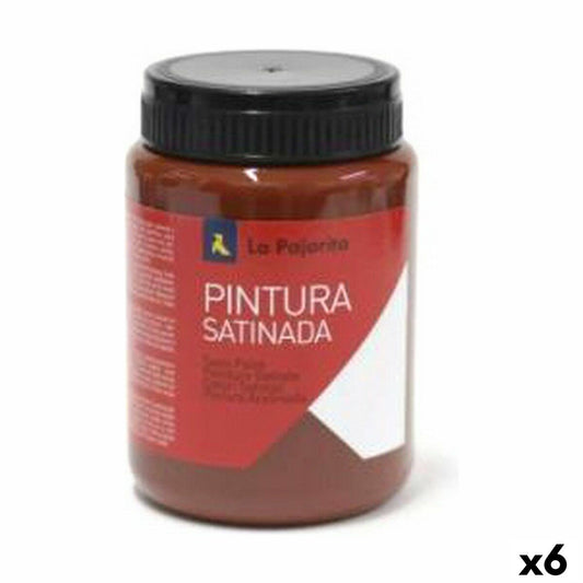 Tempera La Pajarita L-08 Oxide 6 Piese Finisaj satinat Şcoală Roșu - Birou și papetărie, Arte și Meserii