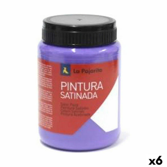 Tempera La Pajarita L-13 6 Piese Violet Finisaj satinat Şcoală - Birou și papetărie, Arte și Meserii