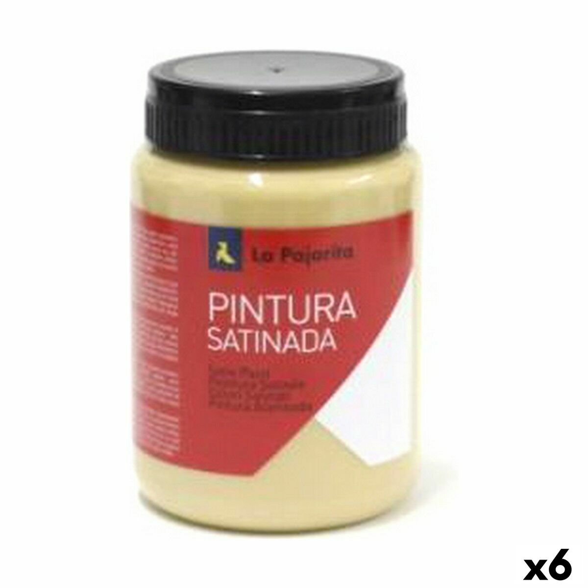 Tempera La Pajarita Siena L-04 6 Piese Finisaj satinat Galben Şcoală - Birou și papetărie, Arte și Meserii
