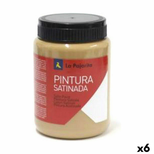 Tempera La Pajarita Siena L-05 6 Piese Finisaj satinat Galben Şcoală - Birou și papetărie, Arte și Meserii