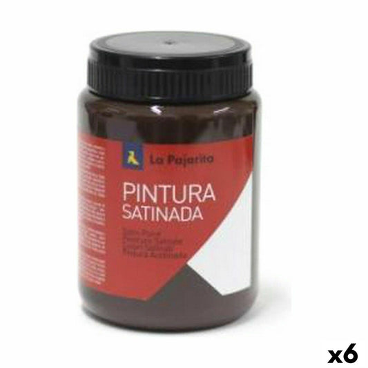 Tempera La Pajarita L-15 6 Piese Maro închis Şcoală Finisaj satinat - Birou și papetărie, Arte și Meserii