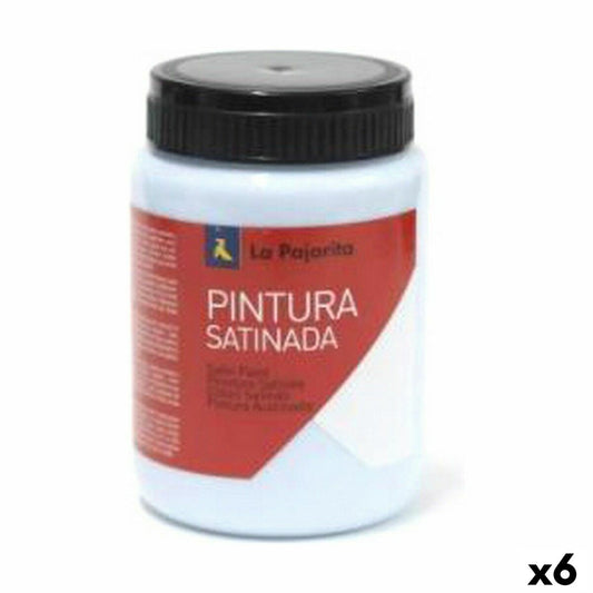 Tempera La Pajarita L-14 6 Piese Albastru Pastel Şcoală Finisaj satinat - Birou și papetărie, Arte și Meserii