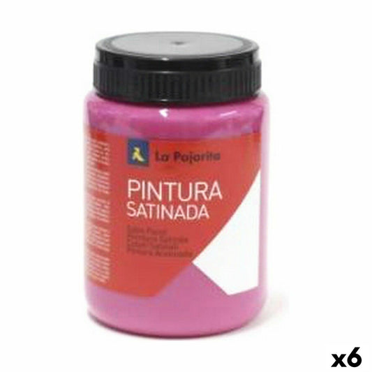 Tempera La Pajarita L-24 6 Piese Magenta Şcoală Finisaj satinat - Birou și papetărie, Arte și Meserii