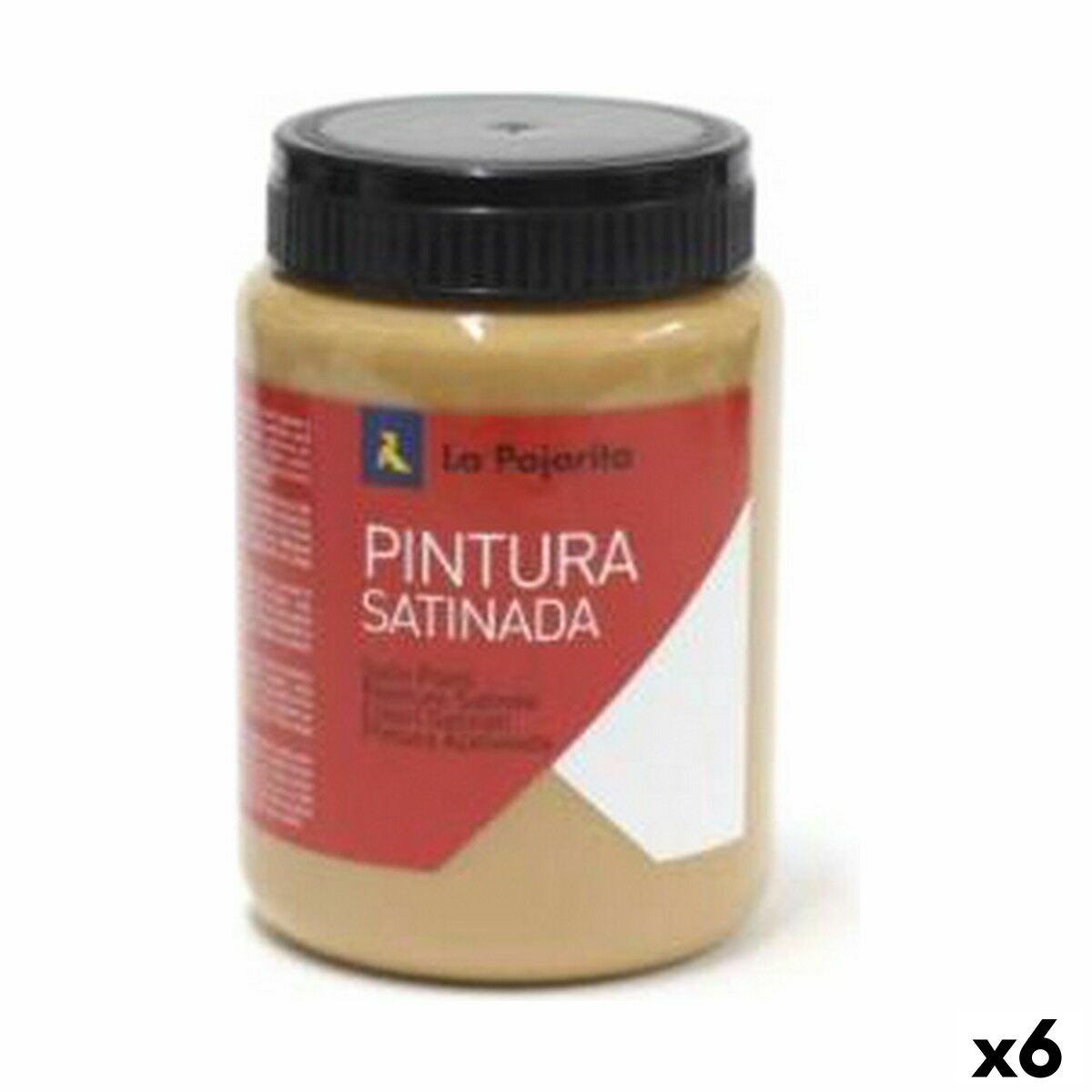 Tempera La Pajarita L-23 6 Piese Teracotă Şcoală Finisaj satinat - Birou și papetărie, Arte și Meserii