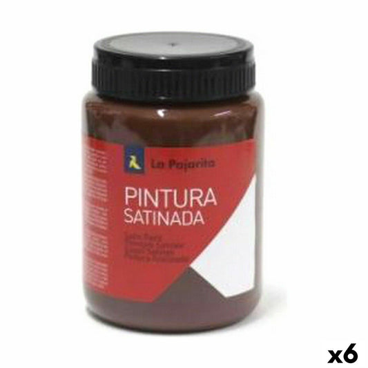 Tempera La Pajarita L-32 6 Piese Maro Şcoală Finisaj satinat - Birou și papetărie, Arte și Meserii