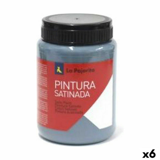 Tempera La Pajarita Metallic L-34 6 Piese Albastru Şcoală Finisaj satinat - Birou și papetărie, Arte și Meserii