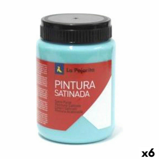 Tempera La Pajarita L-35 6 Piese Turquoise Şcoală Finisaj satinat - Birou și papetărie, Arte și Meserii