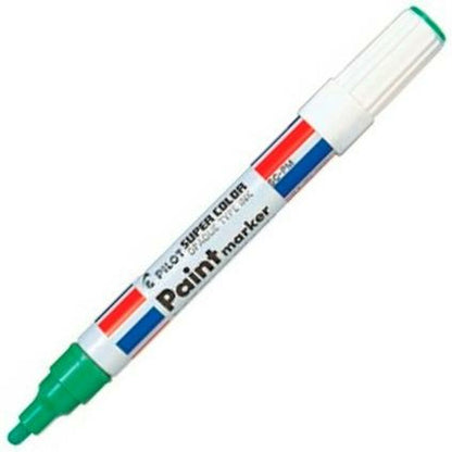 Marker permanent Pilot Verde (12 Unități) - Birou și papetărie, Pixuri, creioane și articole de scris