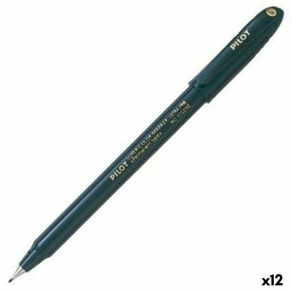 Carioci Pilot SCA-UF Negru (12 Unități) - Birou și papetărie, Pixuri, creioane și articole de scris