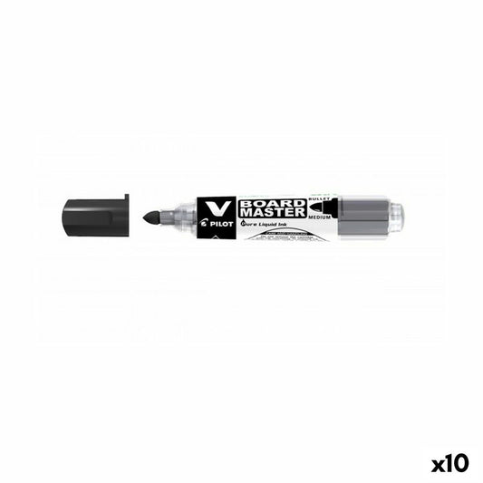 Cariocă Pilot V Board Master Tablă albă Reîncărcabil/ă Negru (10 Unități) - Birou și papetărie, Pixuri, creioane și articole de scris