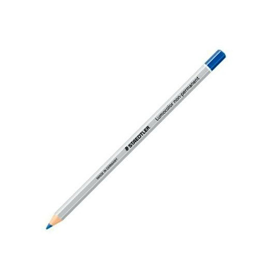 Creion marcator Staedtler Lumocolor Non permanent Albastru (12 Unități) - Birou și papetărie, Arte și Meserii