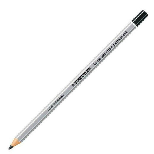 Creioane culori Staedtler Non-Permanent Negru (12 Unități) - Birou și papetărie, Arte și Meserii