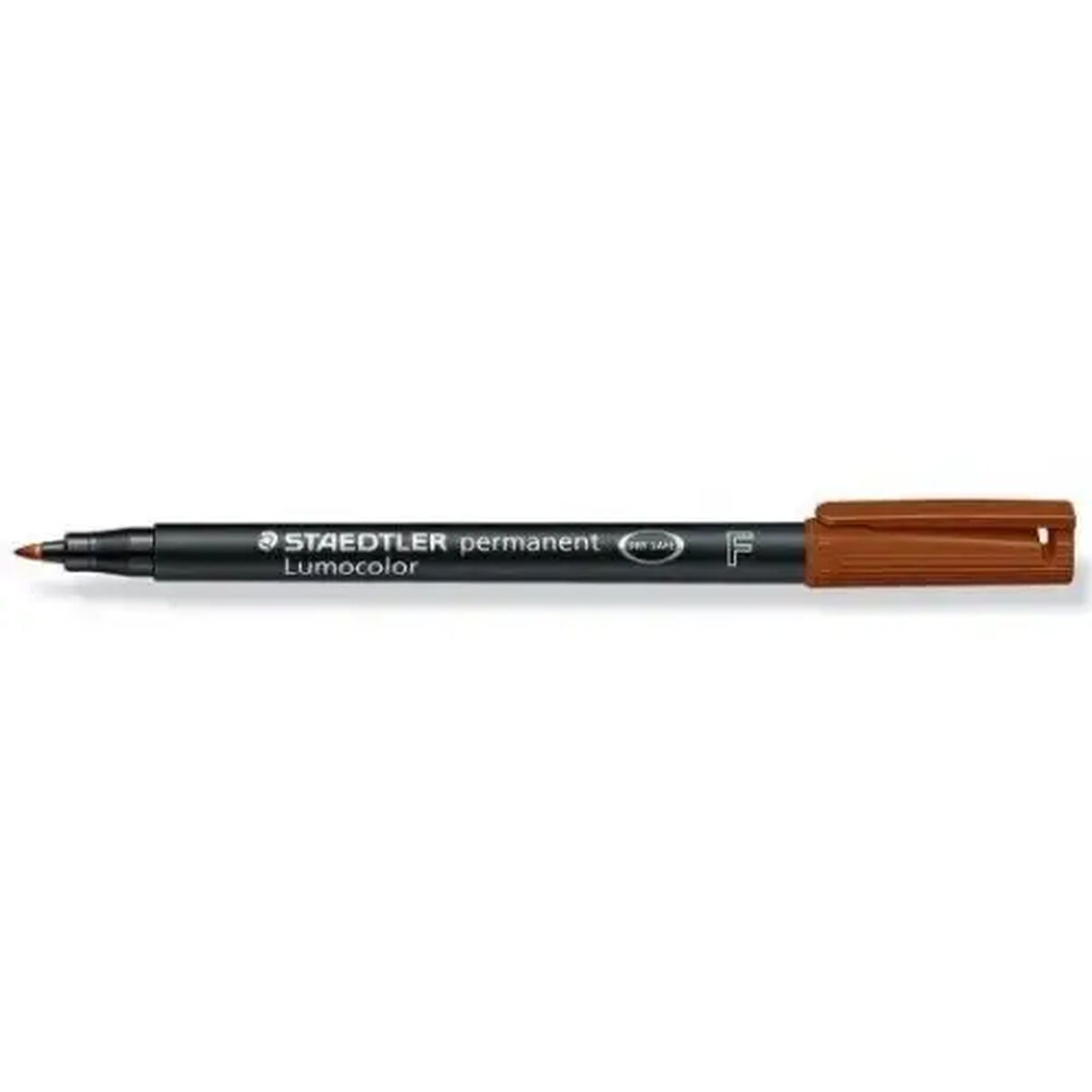 Marker permanent Staedtler Lumocolor Maro (10 Unități) - Birou și papetărie, Pixuri, creioane și articole de scris