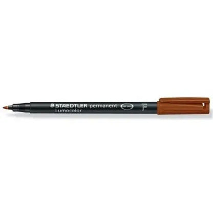 Marker permanent Staedtler Lumocolor Maro (10 Unități) - Birou și papetărie, Pixuri, creioane și articole de scris