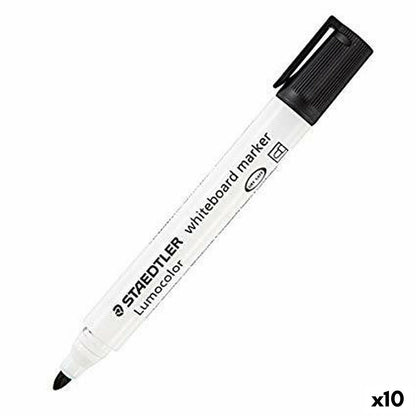 Carioci Staedtler Tablă albă Alb Negru (10 Unități) (1 Unități) - Birou și papetărie, Pixuri, creioane și articole de scris