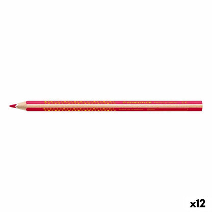 Creioane culori Staedtler Jumbo Noris Roz (12 Unități) - Birou și papetărie, Arte și Meserii