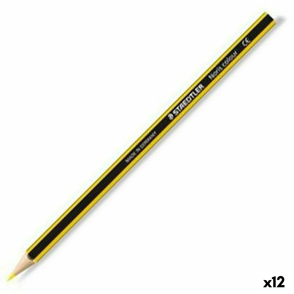 Creioane culori Staedtler Wopex Galben (12 Unități) - Birou și papetărie, Arte și Meserii