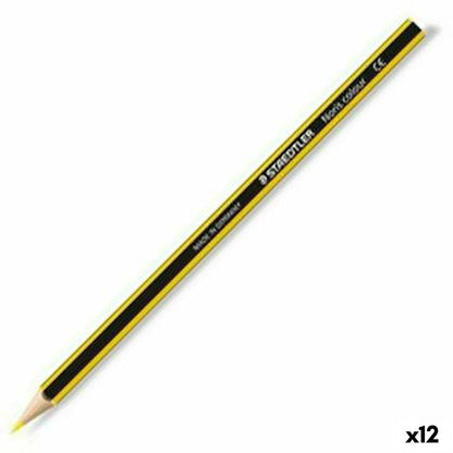 Creioane culori Staedtler Wopex Galben (12 Unități) - Birou și papetărie, Arte și Meserii