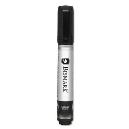 Marker permanent Bismark Negru 1,5 mm (12 Unități) - Birou și papetărie, Pixuri, creioane și articole de scris