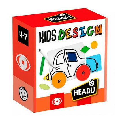 Joc Educativ HEADU Kids Design (5 Unități) - Jucarii si jocuri, Jocuri și accesorii
