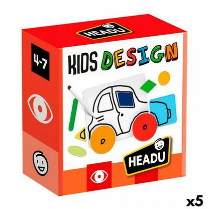 Joc Educativ HEADU Kids Design (5 Unități) - Jucarii si jocuri, Jocuri și accesorii