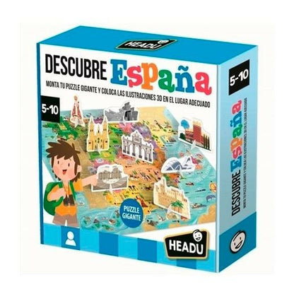 Joc Educativ HEADU Descubre España (4 Unități) - Jucarii si jocuri, Jocuri și accesorii