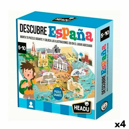 Joc Educativ HEADU Descubre España (4 Unități) - Jucarii si jocuri, Jocuri și accesorii