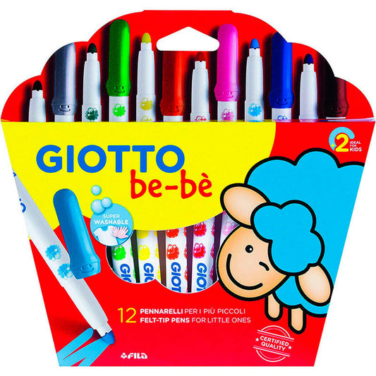 Set de Carioci Giotto BE-BÉ Multicolor (6 Unități) - Birou și papetărie, Pixuri, creioane și articole de scris