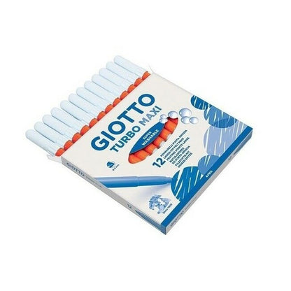 Set de Carioci Giotto Turbo Color Portocaliu (10 Unități) - Birou și papetărie, Pixuri, creioane și articole de scris