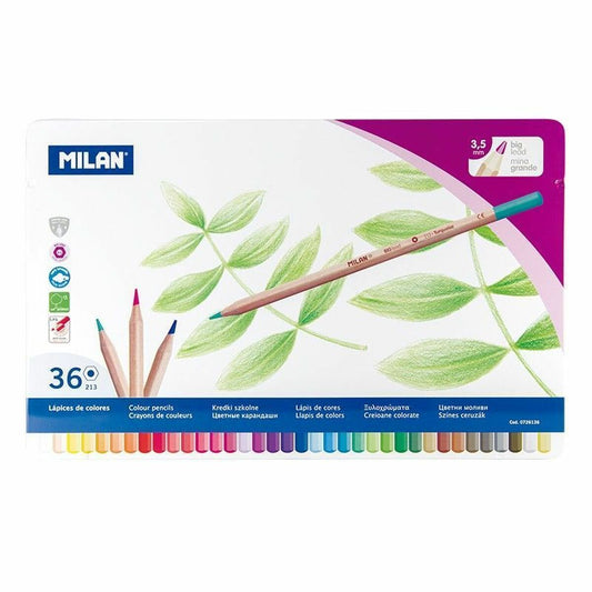 Creioane culori Milan Multicolor (4 Unități) - Birou și papetărie, Arte și Meserii