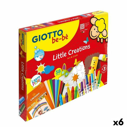 Set pentru desen Giotto BE-BÉ Little Creations Multicolor (6 Unități) - Jucarii si jocuri, Activități creative