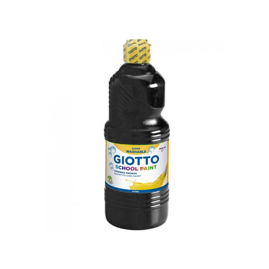 Tempera Giotto Negru 1 L (6 Unități) - Birou și papetărie, Arte și Meserii