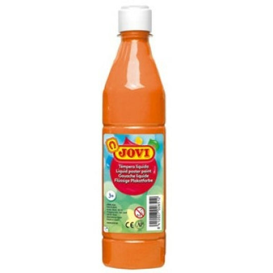 Tempera Jovi Portocaliu 500 ml (12 Unități) - Birou și papetărie, Arte și Meserii