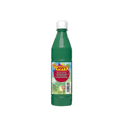 Tempera Jovi Verde inchis 500 ml (12 Unități) - Birou și papetărie, Arte și Meserii