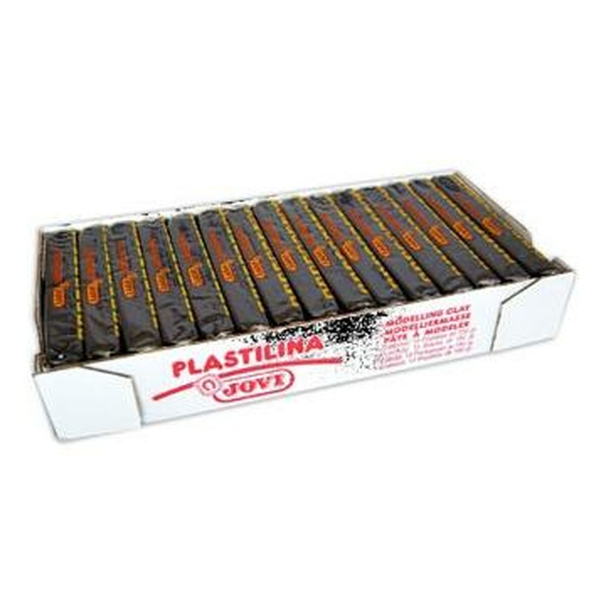 Plastilină Jovi Negru 150 g 15 Piese (4 Unități) - Jucarii si jocuri, Activități creative