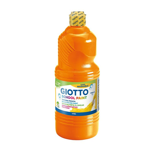Tempera Giotto Portocaliu 1 L (6 Unități) - Birou și papetărie, Arte și Meserii