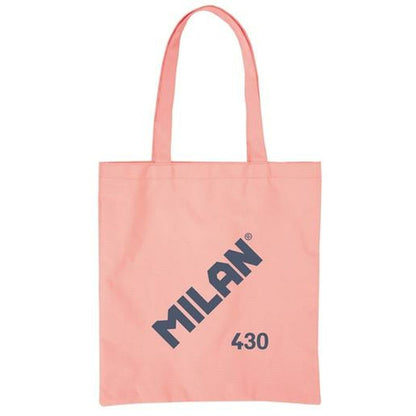 Geantă din material textil Milan 1918 Roz 41 x 38 x 0,5 cm (25 Unități) - Birou și papetărie, Material școlar și educațional