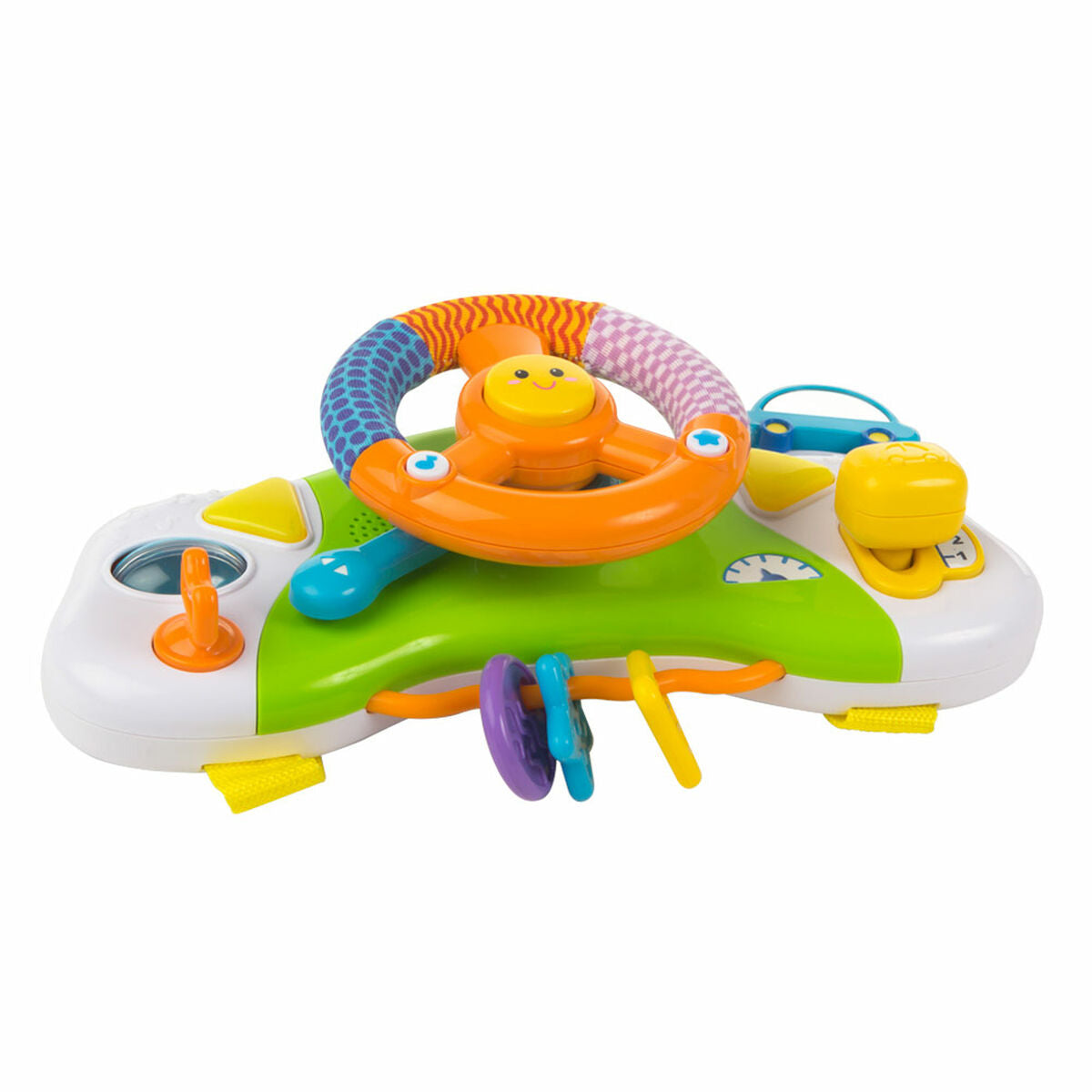 Volan pentru cărucior Winfun 27,5 x 15,5 x 7,5 cm (4 Unități) - Bebelus, Jucăriile copilăriei timpurii