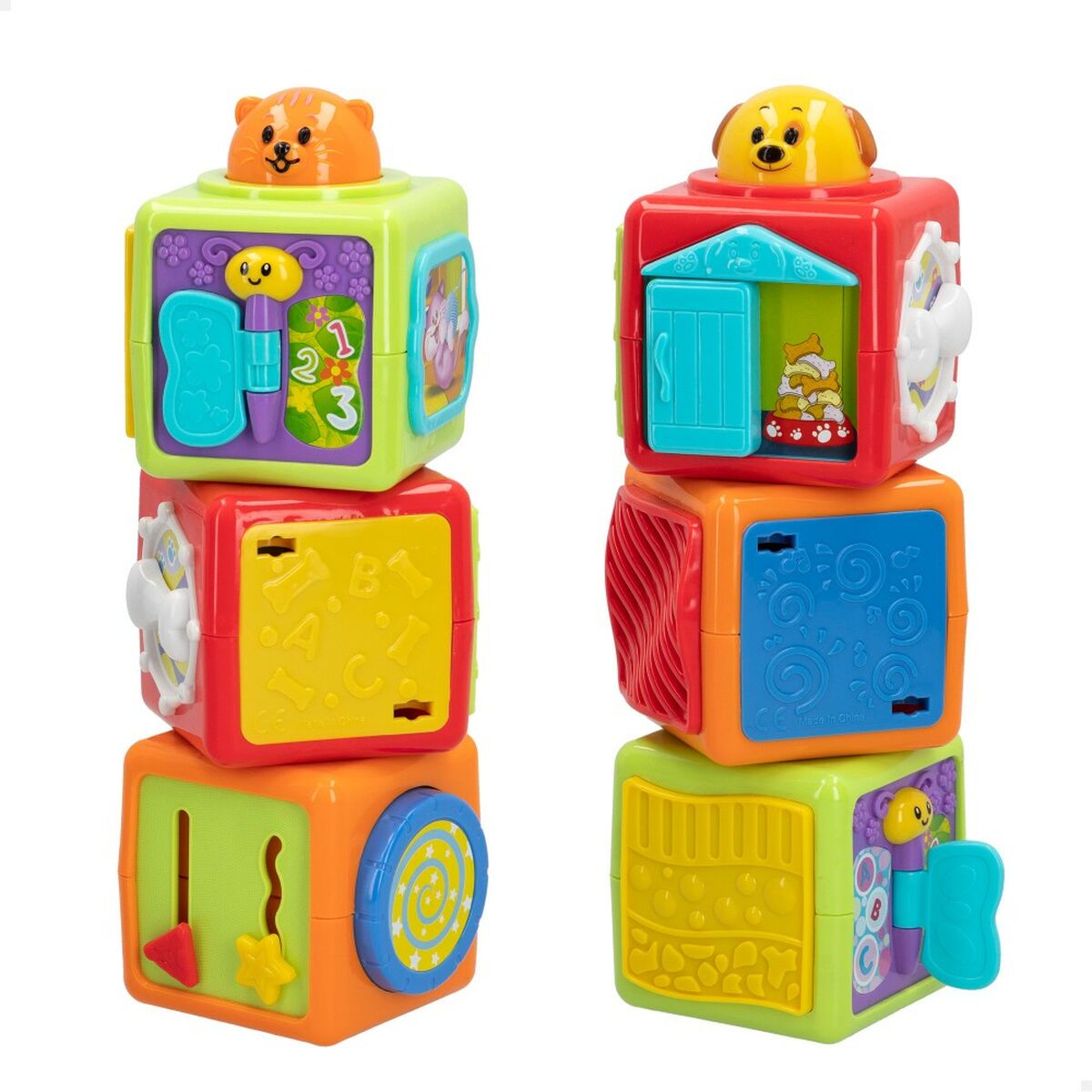 Joc de Îndemânare pentru Bebeluși Winfun 3 Piese 8 x 24,5 x 8 cm (6 Unități) - Bebelus, Jucăriile copilăriei timpurii