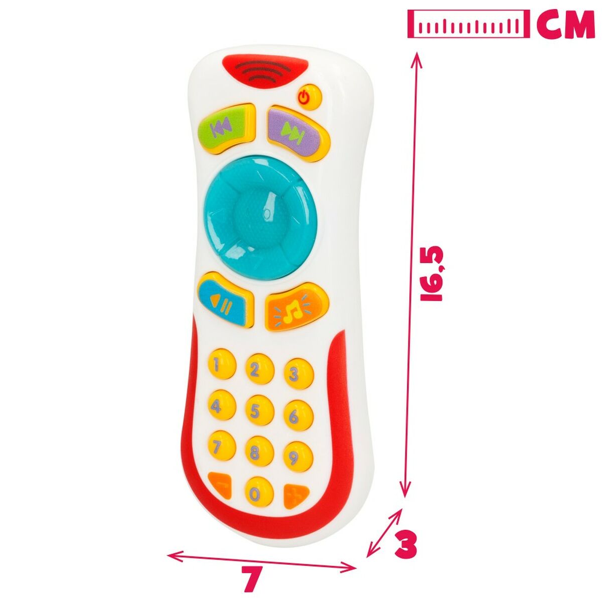 Toy controller Winfun 7 x 16,5 x 3 cm (12 Unități) - Bebelus, Jucăriile copilăriei timpurii