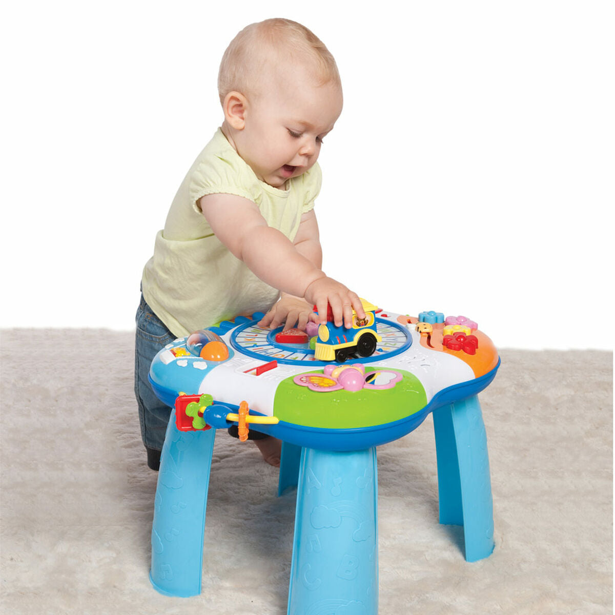 Centru de activităţi Winfun Train & Piano 2 Unități 42 x 34 x 37,7 cm - Bebelus, Jucăriile copilăriei timpurii