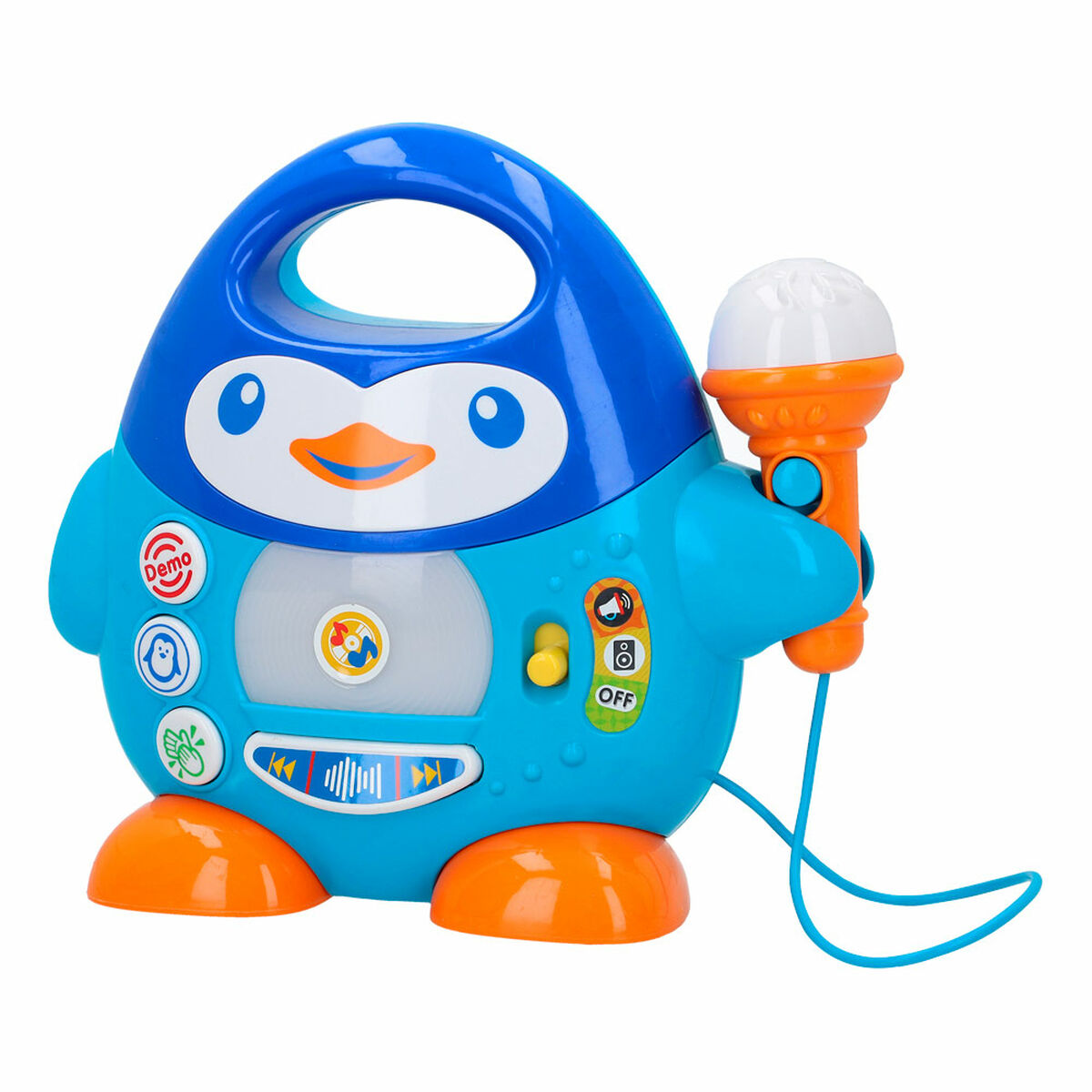 Microfon Karaoke Winfun Pinguin 6 Unități - Jucarii si jocuri, Jucării electronice