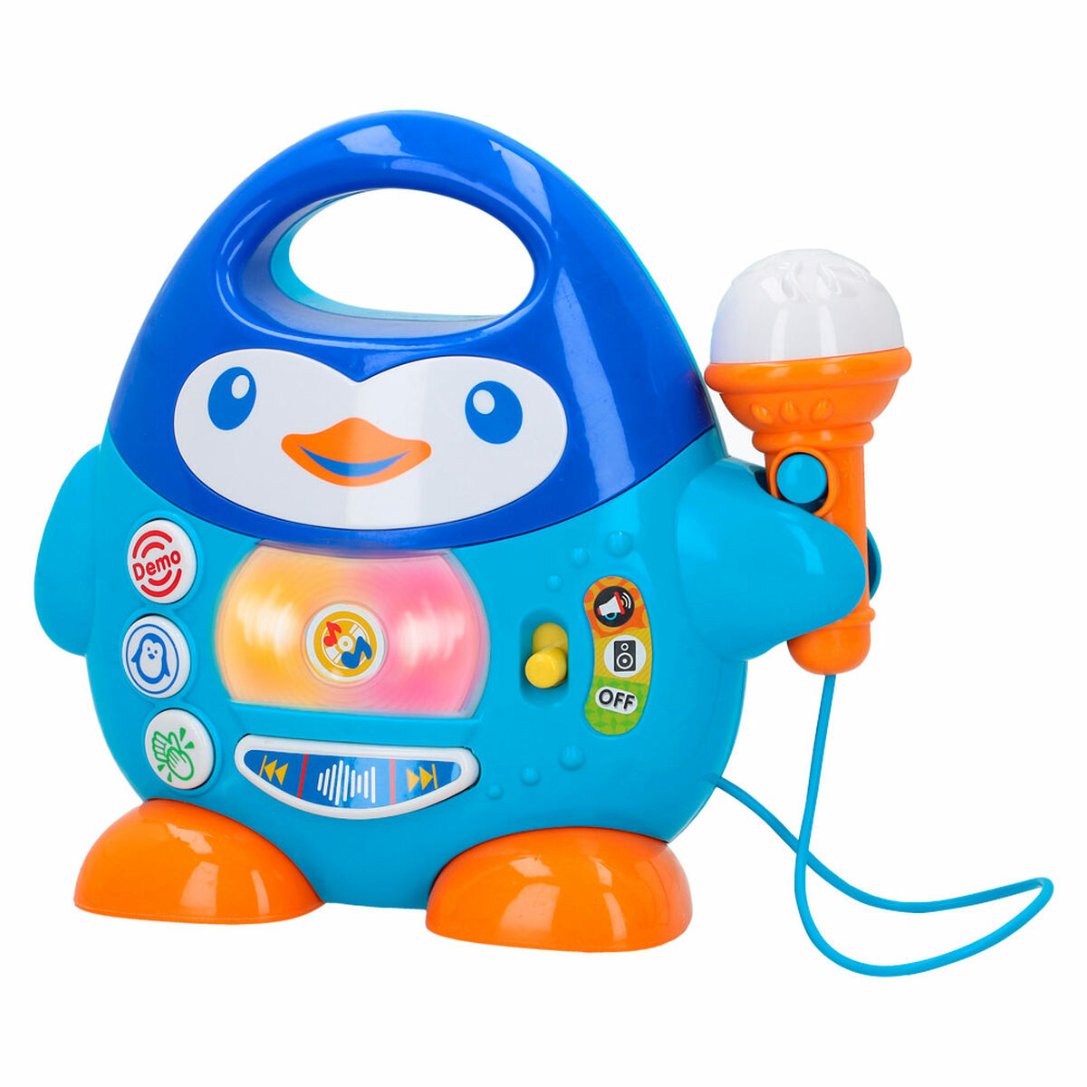 Microfon Karaoke Winfun Pinguin 6 Unități - Jucarii si jocuri, Jucării electronice