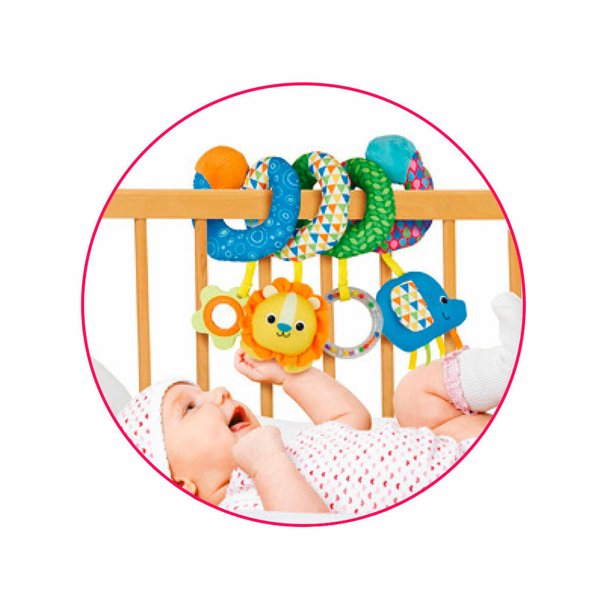 Zornăitoare Winfun 20 x 20 x 9 cm (6 Unități) - Bebelus, Jucăriile copilăriei timpurii